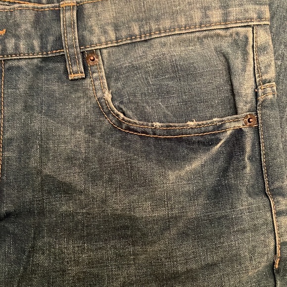 💙Mens Bluenoted Denim Straight fit 34x32 Dylan - Picture 10 of 10